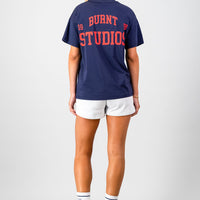 Academy Oversized Tee - Navy