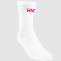 BRC Pro Sock - White & Pink