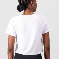 Essential Flow Tee - White