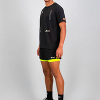 Summit Men's Run Tee - Black