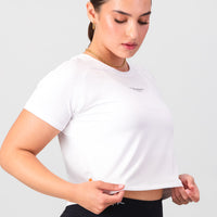 Essential Flow Tee - White