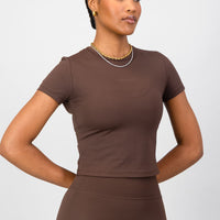 Olivia Fitted Tee - Hazel