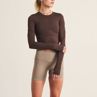 Olivia Fitted Long Sleeve - Hazel