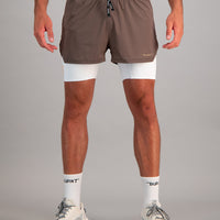 Energy 2-in-1 Short - Brown