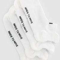 Speed Active Ankle Sock - White (2 Pack)