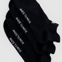 Speed Active Ankle Sock - Black (2 Pack)